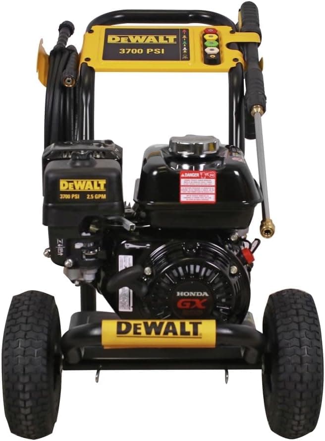 DEWALT 61340 3700 PSI 2.5 GPM Honda GX200 Engine Gas Pressure Washer
