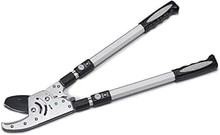 Kings County Tools Double Ratcheting Anvil Lopper | Cuts Dry Wood | Extendable 26" – 40" Long Handles | Trim Dead Tree Branches | 6 Pin-Locked Position Stops | Heavy-Duty Steel