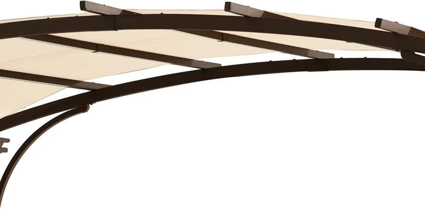 Universal Doubleton Steel Pergola Replacement Cover for Pergola Structures L-PG080PST, 85''x 208'' (Beige)