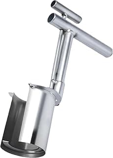 Bulb Planter Tool,2025 New Gardening Bulb Transplanter,Stainless Steel Fruit Tree Seedling Transplanter,Heavy Duty Stainless Steel Seed Planting Tools for Flowers Digging Holes Sowing Plant Bulb(1PCS