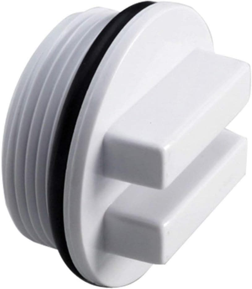 ATIE 1.5" Threaded Pool Spa Return Line Winterizing Plug & Pool Filter Drain Plug SP1022C with O-Ring for Winterizing Pools During Winter Season and for Most Hayward Pentair Pool Filters (2)