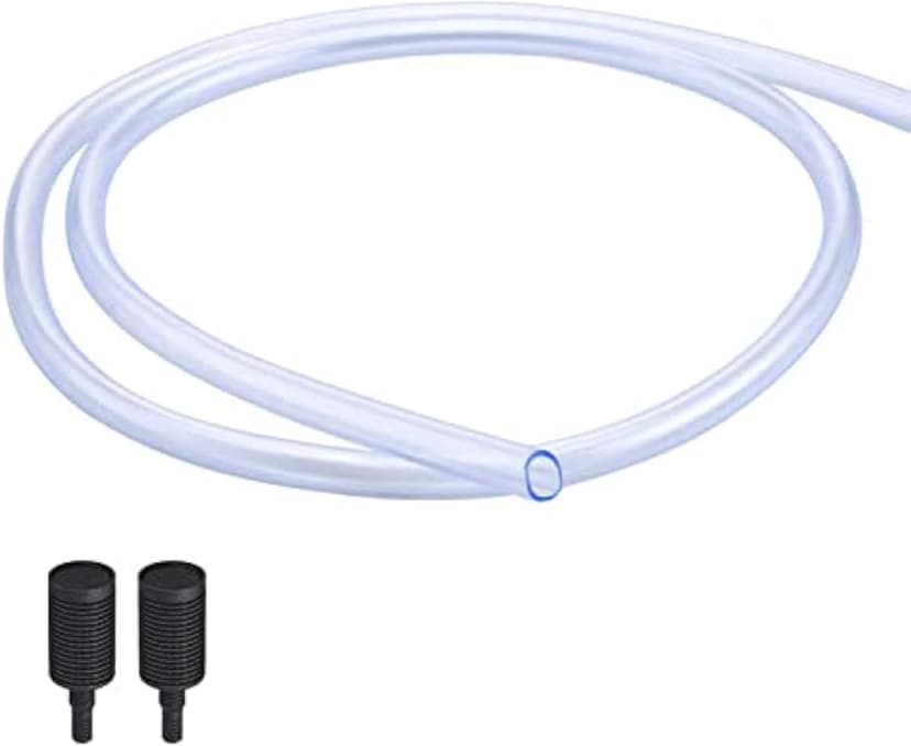 PWACCS Pressure Washer Siphon Hose with Filter, Downstream Soap Chemical Injector Parts for Power Washing, 10 Feet, 2 Filters