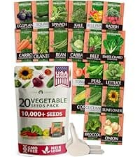 HOME GROWN 15 Culinary Herb Seeds 4,500+ Heirloom 𝗡𝗢𝗡-𝗚𝗠𝗢, 𝗨𝗦𝗔-𝗦𝗢𝗨𝗥𝗖𝗘𝗗 High Germination Rate, for Planting Indoor Hydroponic Outdoor, Gardening Gifts for Women Men, Mothers Day Gifts