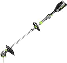 EGO Power+ String Trimmer, Battery Powered, 15" Trimmer for Weeds and Grass with POWERLOAD, Telescopic Aluminum Shaft, Includes 56V 2.5Ah Battery and Charger - ST1511T
