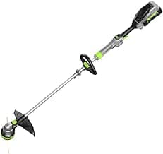 EGO Power+ String Trimmer, Battery Powered, 15" Trimmer for Weeds and Grass with POWERLOAD, Telescopic Aluminum Shaft, Includes 56V 2.5Ah Battery and Charger - ST1511T