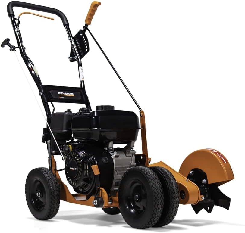 Generac LER1135GMNG 9" Edger - High-Powered 163cc Engine, Start With Ease - Precision Bevel Cutting, Easy Curb Hopping, 6-Depth Adjustments, 4-Wheel Control for Edging with Ease
