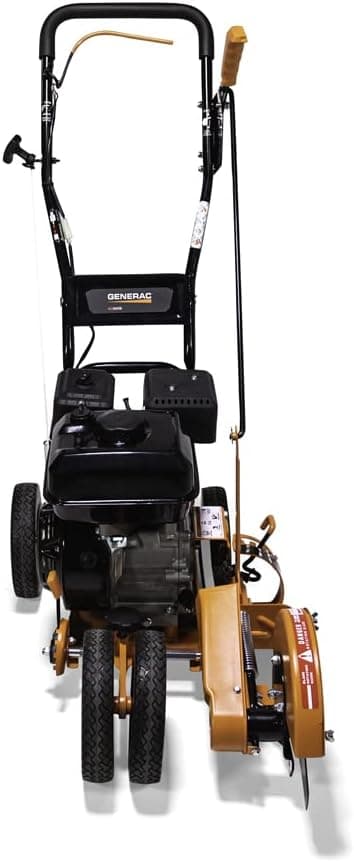 Generac LER1135GMNG 9" Edger - High-Powered 163cc Engine, Start With Ease - Precision Bevel Cutting, Easy Curb Hopping, 6-Depth Adjustments, 4-Wheel Control for Edging with Ease