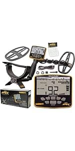Garrett ACE 200 Metal Detector for Adults and Kids, Made in USA, Waterproof Search Coil