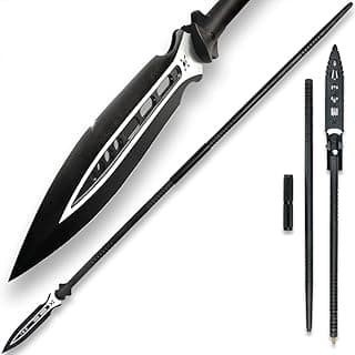 M48 Magnum Spear | 65 1/2" Overall Length | 10 3/4" Stainless Steel Blade | Breaks Down for Transport | Includes Vortec Sheath