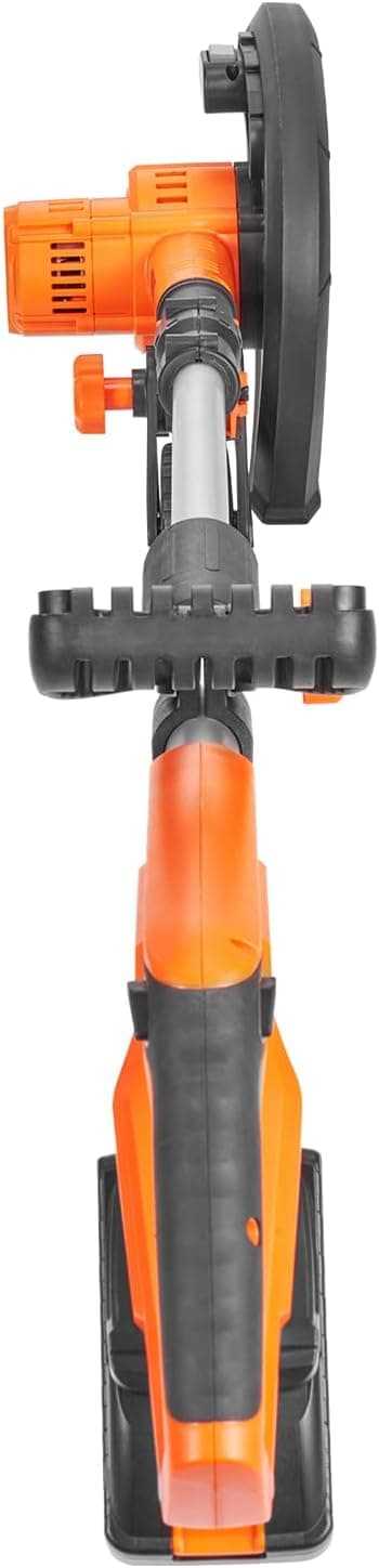 VEVOR Lawn Edger, 9-inch Large Blade, 20 V Battery Powered Cordless Edger Lawn Tool with 3-Position Blade Depth, Adjustable Handle, with Battery and Charger, for Lawns, Driveways, and Sidewalk Edges