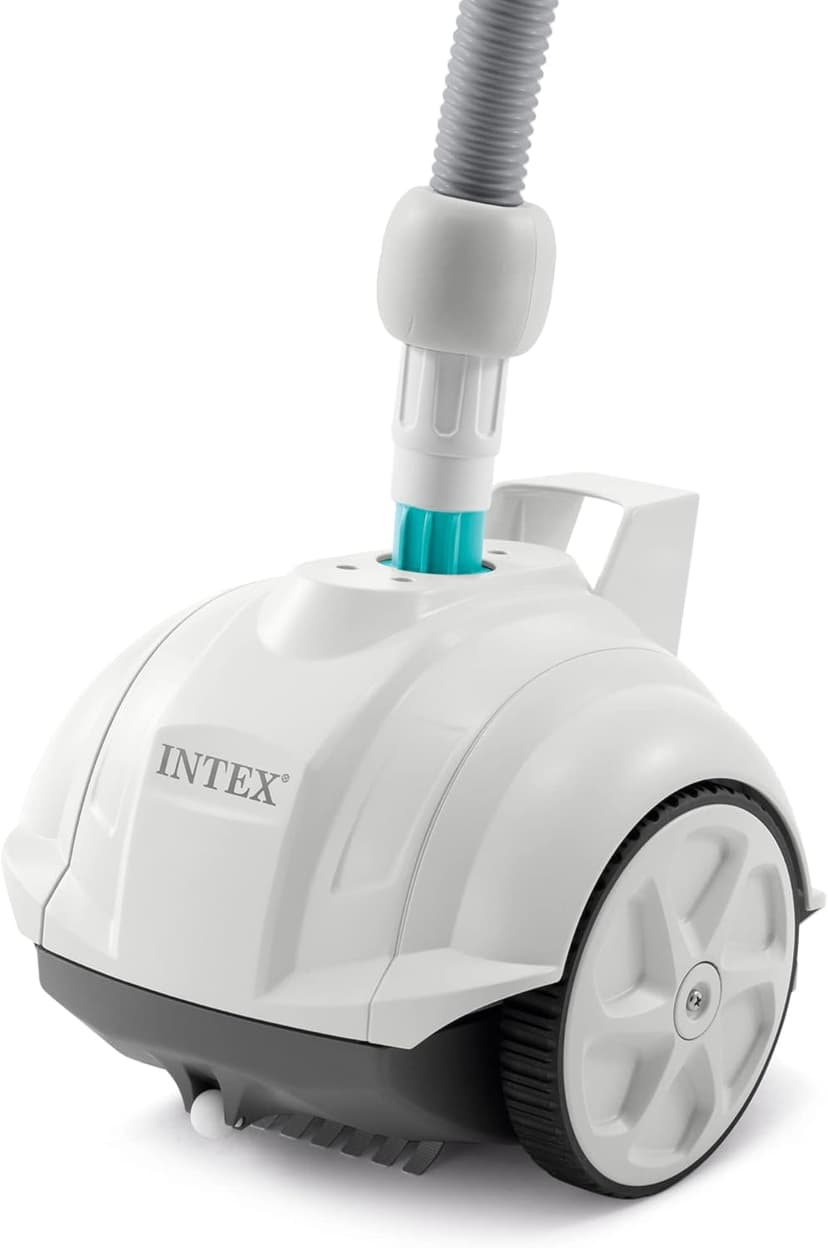 INTEX 28007E ZX50 Suction-Side Above Ground Automatic Vacuum Pool Cleaner: For Smaller Pools – Cleans Pool Floor – Removes Debris – Removable Filter Tray – 21ft Tangle Free Hose