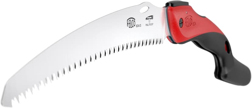 FELCO 604 - ErgoReach Pull-Stroke Saw - 10in Blade - Pulse Harded Blade