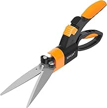 SZHLUX Grass Shears 360-Degree Swivel Blades (Orange)