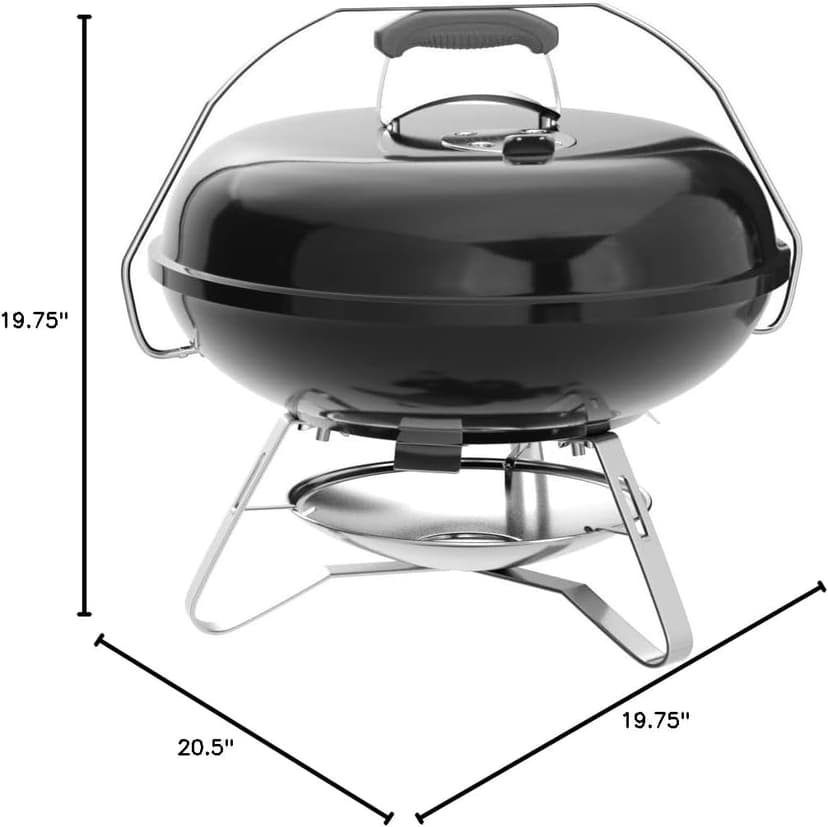 Weber Jumbo Joe Charcoal Grill 18 Inch Black