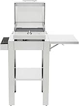 KENYON G2 Electric Grill with Stand, Stainless Steel, Rust Proof, Single Burner, Freestanding Grill, UL Approved for Indoor and Outdoor Use, 120V