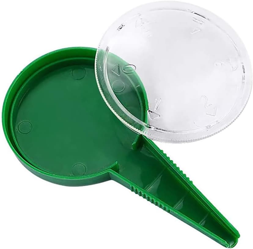 4 Pack Garden Hand Planter Seeder Tool Adjustable Plant Sow Traditional Sets, Sowing Seeds Dispenser, Seedlings Dibber and Widger