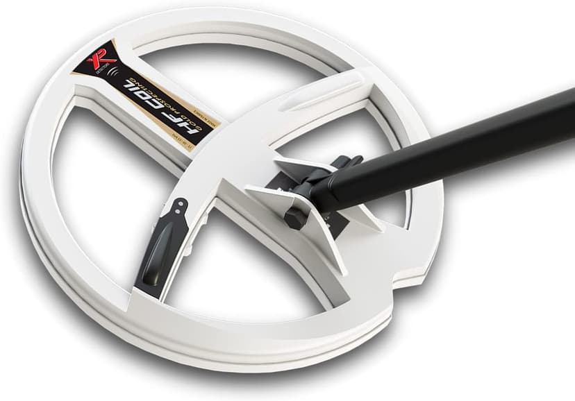 XP Metal Detectors 9" High Frequency Coil with 21 Frequencies Compatible with Deus and ORX detectors, Delivered with Coil Cover, Lower Stem, screwing kit and Battery (D01HF)