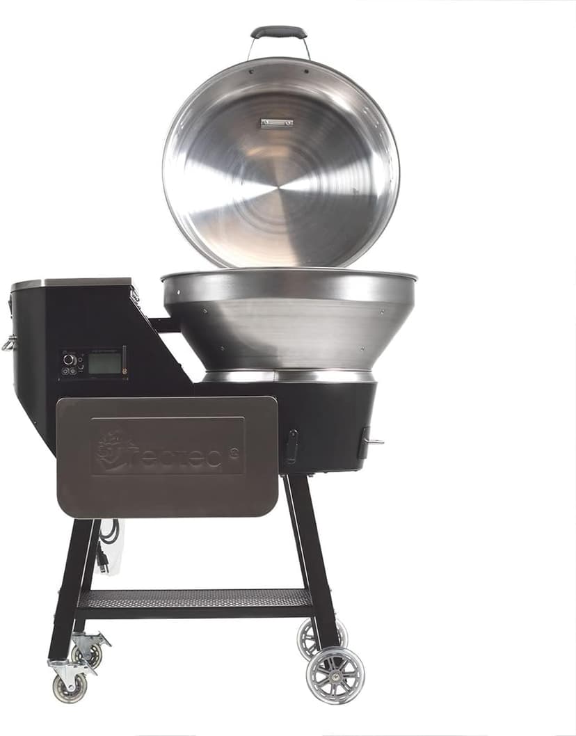 recteq Pellet Grill RT-B380X Bullseye Deluxe, WiFi Enabled Electric Pellet Smoker Grill, Wood Pellets, BBQ Outdoor, Smoke, Sear, and More