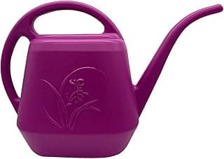 Watering Can - for Home Plant Garden - 1/2 Gallon - Rose Red