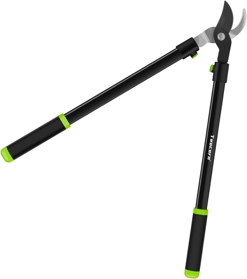 28" Garden Bypass Lopper with Steel Blade, Tree Trimmer Branch Cutter for 1.5’’ Cutting Capacity