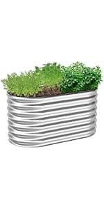 GreatBuddy Adjustable Leaf Rake, 8'' Wide Metal Rake, Perfect for Shrub, Flower Bed & Small Area, 29''- 72'' Expandable Stainless Steel Handle, Easy to Use