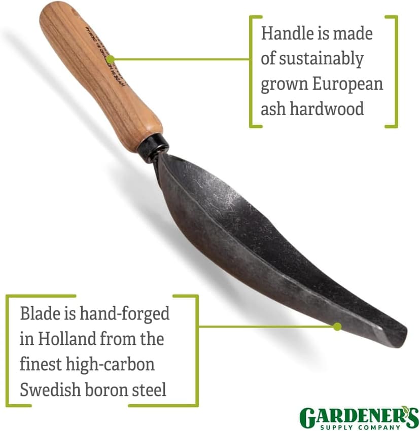 Gardener’s Supply Company Lifetime Super Scoop | Heavy-Duty Steel Garden Multi-Use Oversized Scooping Tool | for Potting Plants, Gardening, Scooping Soil, Dog Food & More!