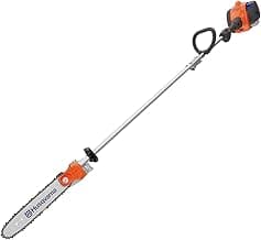 Husqvarna 122LKP Gas Pole Saw, Multi-Purpose Tool with Pole Saw Attachment, Equipped with X-CUT Chain, 12-Inch Reach Cuts Limbs up to 8 Inches Thick, 970796201