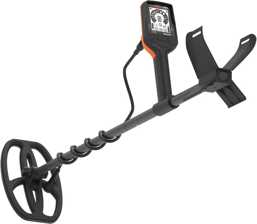 Quest X1 Metal Detector for Adults - Value Pack w/Coil Cover String Bag Digger, Fast Discrimination Speed, Built-in Battery Lightweight Doubled Coil for Coin Militaria Treasure Hunting Nail Test