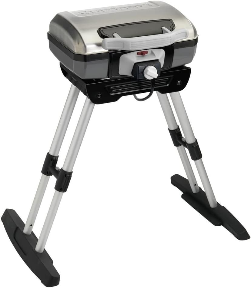Cuisinart Outdoor Electric Grill with VersaStand, 145 sq. inch Cooking Space & VersaStand Grill Tote Cover