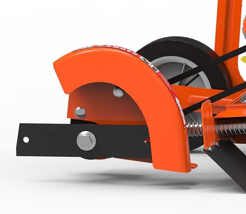 Yard Force YF7302 79cc 4-Cycle Gas Powered Edger with 9” Heavy-Duty Steel Blade, Adjustable Depth Lever and Folding Handle