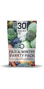 35 Vegetable Seeds | Survival Variety Pack | 2025 Season | Individually Packed Vegetables, Herbs and Fruits | Emergency Seed Vault for Doomsday Prepping | by Family Sown