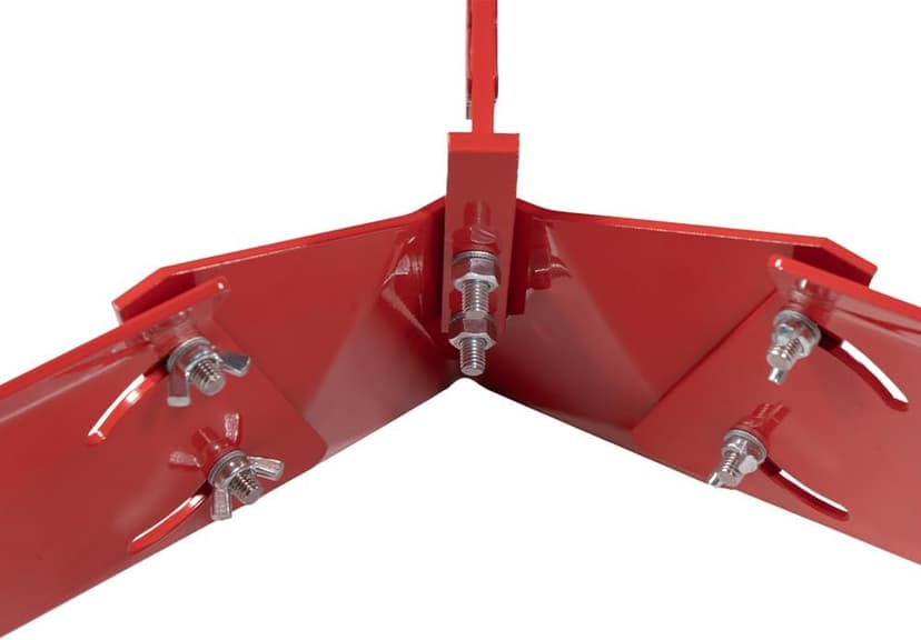 Mytee Products 15683 Hiller-Furrower Attachment for Rear Tine Tillers, Adjustable Wing, Three Kinds of Connection, Garden Tiller for Large and Small Areas of Land Cultivation & Clean Lands