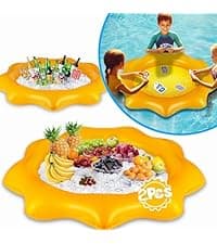 iPlay, iLearn Pool Wave Kids Fun Pool Toys, Inflatable Dart Board Water Games, Swimming Pool Floats, Beach Yard Outdoor Play, Cool Summer Party Gift for 6 7 8 9 10 12 Year Old Boy Girl Teen Adult-Red