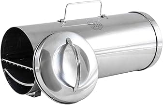 Fish Smoker Oven, Portable Smoker, Smoker Box Camping, Outdoor, Survival, Compact Stainless Steel Mini Smoker, Lightweight Outdoor Kitchen, Fish & Meat, Accessories for Gas Grill