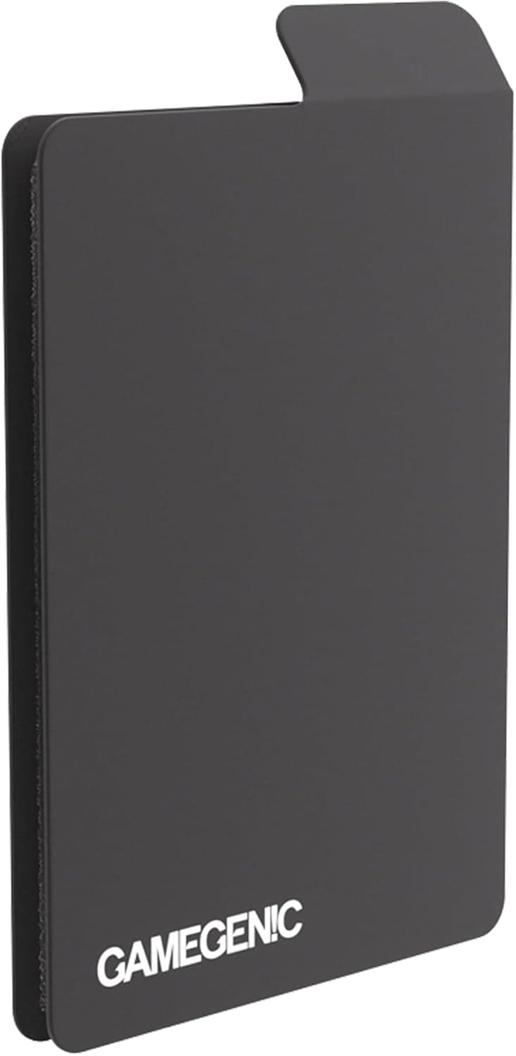 Gamegenic Sizemorph Divider - The Ultimate Card Game Organizer and Deck Box Spacer! Highly Flexible Card Divider, Perfect for TCGs, LCGs, Board Games and Card Games, Black Color, Made
