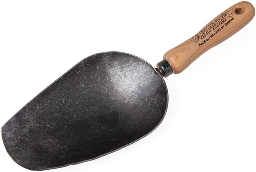 Gardener’s Supply Company Lifetime Super Scoop | Heavy-Duty Steel Garden Multi-Use Oversized Scooping Tool | for Potting Plants, Gardening, Scooping Soil, Dog Food & More!