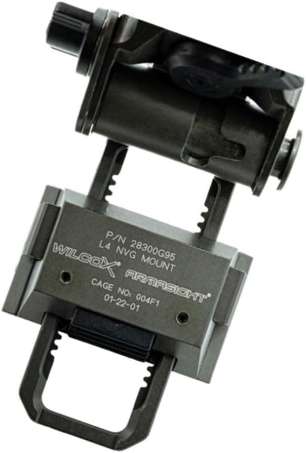 G95 Low-Profile NVG Mount, Manufactured by Wilcox Industries (Armasight Gray)