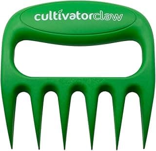 Bear Paws Cultivator Claw - Ergonomic Gardening Tools - Hand Held Garden Tool - Hand Rake - Strong Nylon Weeder - Manual Weeding, Aerating, Cultivating…