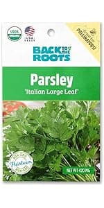 Seed Packet - Parsley 'Italian Large Leaf' 420mg