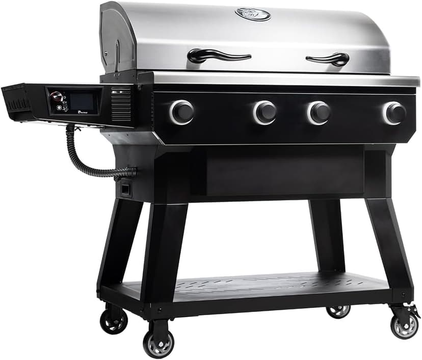 recteq X-Fire Pro 825 Wood Pellet Smoker Grill, Wi-Fi Electric Pellet Grills, Dual Cooking Modes for Hot and Fast + Low and Slow Cooking, Smoke, Sear, & More
