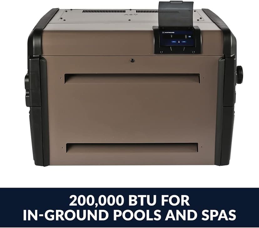 Hayward W3H200FDN Universal H-Series 200,000 BTU Natural Gas Pool and Spa Heater for In-Ground Pools and Spas