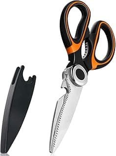 Garden Flower Scissors, Multi-functional Pruning Gardening Scissors Floral Shears, Strong Pruner for for Flowers, Fruit,Branches, Potted Landscape