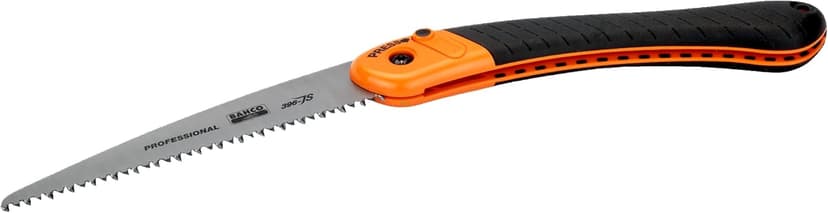 Bahco 396-JS Folding Pruning Saw with JS Hard Point Toothing, 7-1/2-Inch