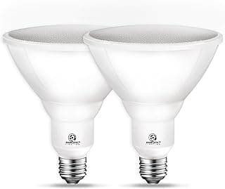 Energetic LED Flood PAR38 Light Bulb, 5000K Daylight, 90W Equivalent, Efficient 11W, Wet Rated, 900 Lumens, Medium Base, Non-Dimmable, UL, 2 Pack