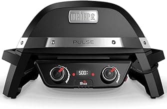 Weber Pulse 2000 Electric Grill, Black