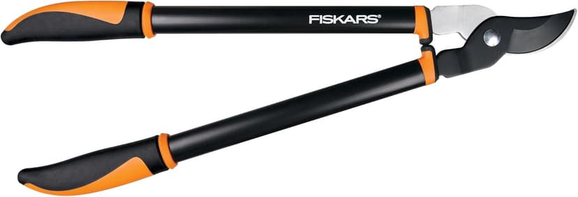 Fiskars Bypass Lopper, Lightweight Tree Pruning Tool, Rust Resistant and Low Friction Coating, SoftGrip Handle Control with Shock-Absorbing System, 24 inches