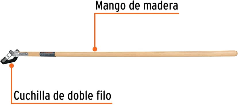 TRUPER ACT-HOE Action Hoe, w/ 54" Handle