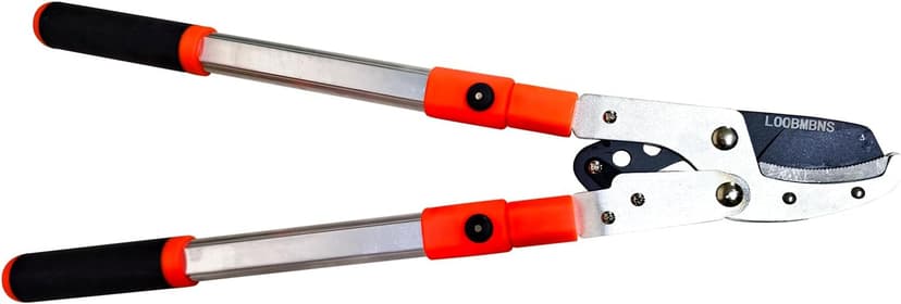 26-40" Extendable Anvil Loppers, Branch Cutter w/2 inch Cutting Capacity, Tree Trimmer w/Compound Action, Heavy Duty Telescopic Tree Pruner, Handle Adjustment, Chop Thick Branches Effortless