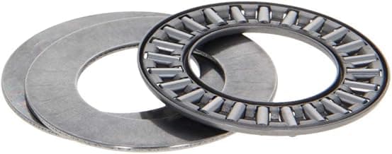 2 Sets AXK2035 Needle Roller Bearings, Thrust Bearing w 4 Washers, 20mm ID, 35mm OD, 4mm Thk, GCr15 Small Bearings for Lawn Mower Truck Power Steering