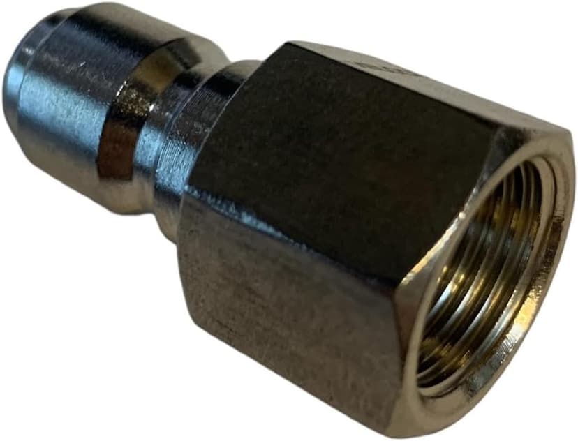 Kit Pressure Washer Chemical Detergent Soap Down Stream Injector 3-5 GPM 2.1 Orifice, Hose Filter & 3/8 NPT Size Quick Connects Various